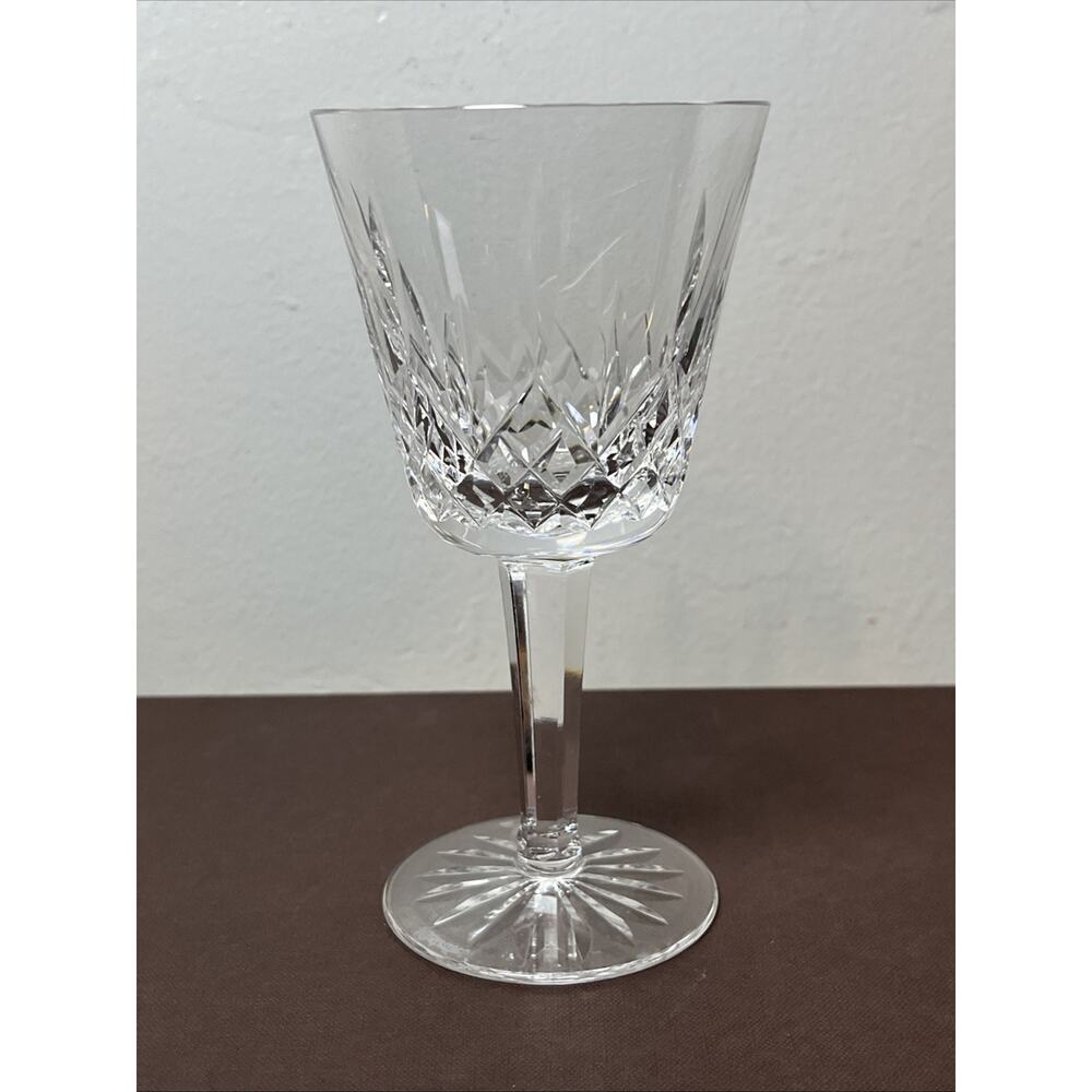 Waterford Crystal Lismore Claret Elegant Classic Vintage Wine Glass Ireland